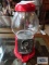 Carousel miniature gumball machine. Top and bottom are loose