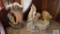 Lot of vintage planter figurines