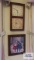 Time images battery powered wall clock and children on swing rustic wooden wall hanging