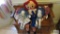 Lot of five Raggedy Ann and Andy dolls