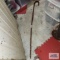 homemade tall walking stick