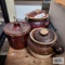 Two Crocks and Hull bean pot