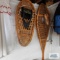 Bob Maki...snowshoes, ice skates and backpack