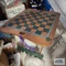 Folding game table