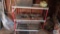 Metal store display rack