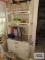 Kitchen cabinet with stainless steel top