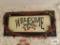 Welcome wall hanging
