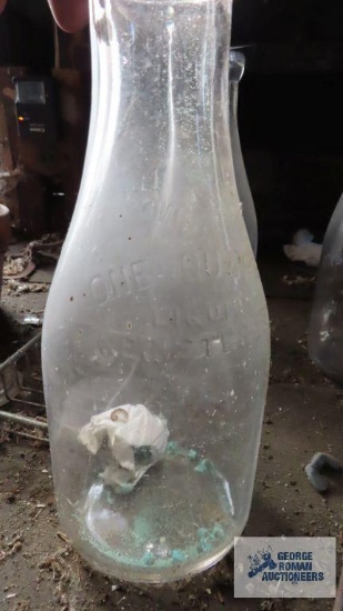The Youngstown Sanitary Milk Company milk bottle