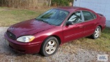 2006 Ford Taurus, VIN# 1FAFP53U46A262579, 149,746 miles