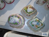 Le Cordon Bleu Franklin Mint ceramic wall hangings