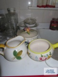Lot of baking dishes and etc