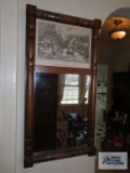 American Homestead Winter wall mirror