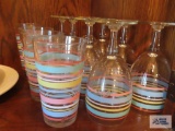 Fiesta stemware and glasses