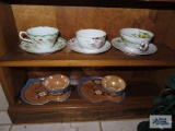 Lot of teacups and saucers