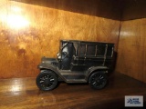 The Union Savings and Trust Company metal car bank