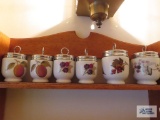 Royal Worcester condiment containers