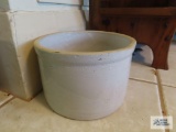 Small crock. Has chips