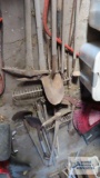 Assorted yard and garden tools