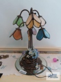 Tiffany style floral lamp