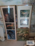 Lot of decorative wall hangings