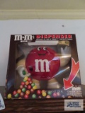 M&M's dispenser with box