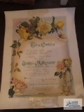 1920 marriage license