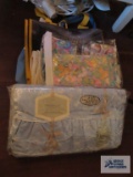 Christian Dior twin flat ruffle sheet set and etc
