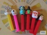 Lot of Pez dispensers