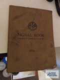1916 United States Army signal book