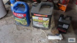 Weed killer and lawn mower oil. No shipping.