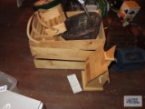 Baskets and fruit crates
