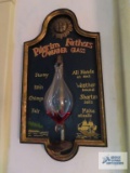 Pilgrim Fathers weather glass hanging