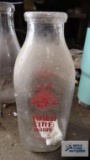 Town Line...Dairy milk bottle Chardon, Ohio