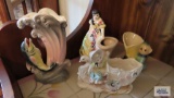 Lot of vintage planter figurines
