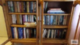 Large lot of books in bookcase