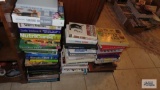 Large lot of assorted books