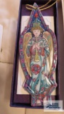 Edna Hibel annual porcelain ornament