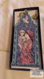 Edna Hibel annual porcelain ornament