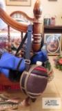 Camel advertising cue stick holder and canteen