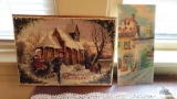 Christmas greetings sign