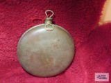 Antique canteen turned into wall hanging. Has been braised