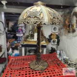 Slag...glass lamp