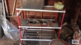 Metal store display rack