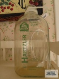 Hartzler milk bottle Wooster, Ohio