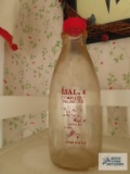 Isaly's milk bottle