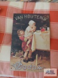 Van Houtens reproduction advertising metal sign
