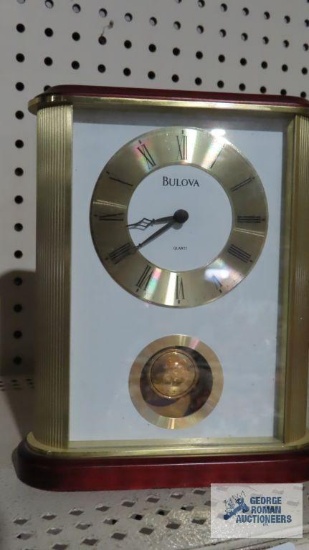 Bulova table clock