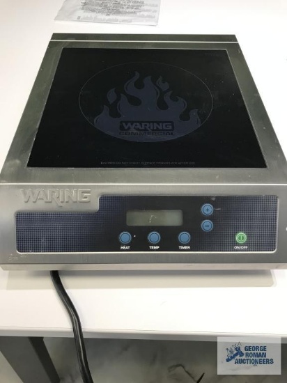 WARING INDUCTION HOT PLATE, MODEL WIH400