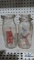 Sanitary's small milk bottle and Bonnie View Dairy small milk bottle