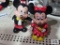 Minnie and Mickey Mouse banks